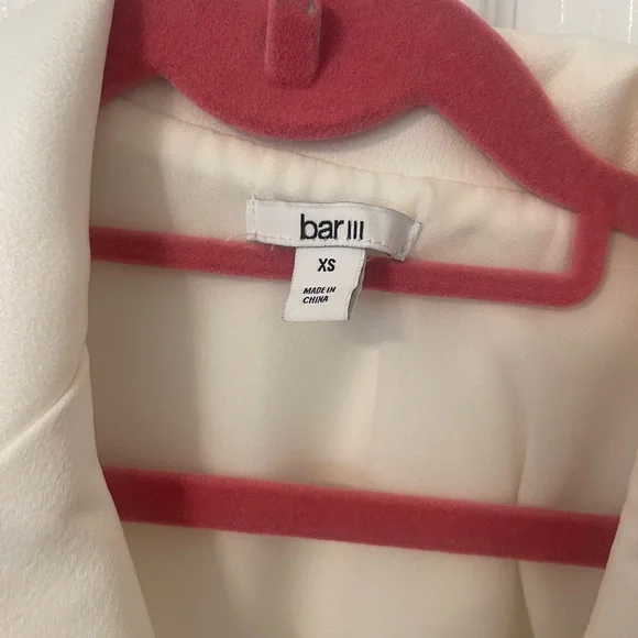 Elegant White Women's Tuxedo Dress - Picture 5 of 6